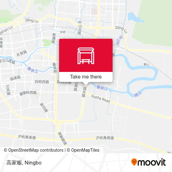 高家畈 map