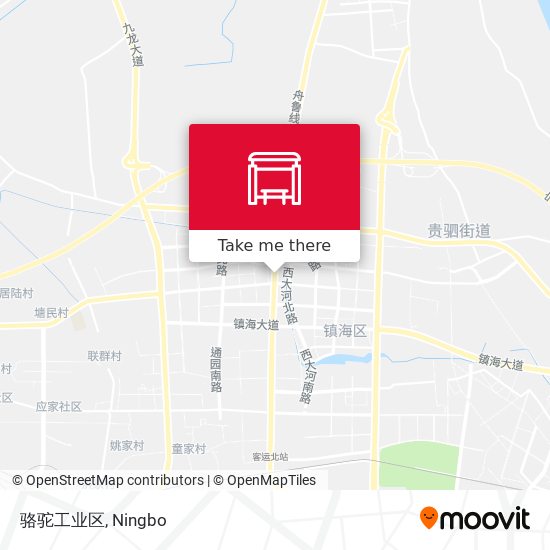 骆驼工业区 map