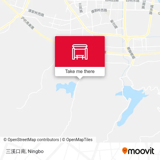 三溪口南 map