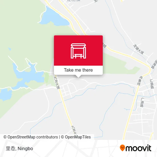 里岙 map