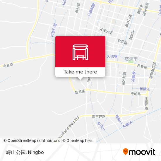 峙山公园 map