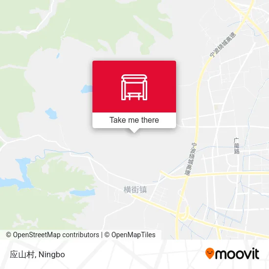 应山村 map