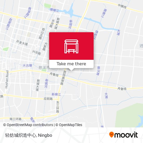 轻纺城织造中心 map