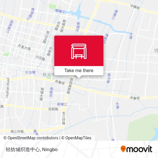 轻纺城织造中心 map