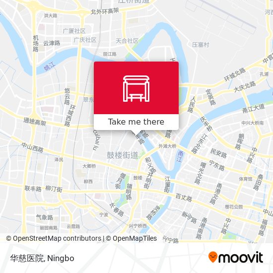 华慈医院 map