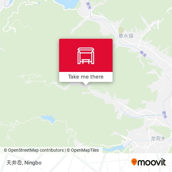 天井岙 map