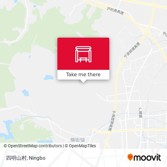 四明山村 map