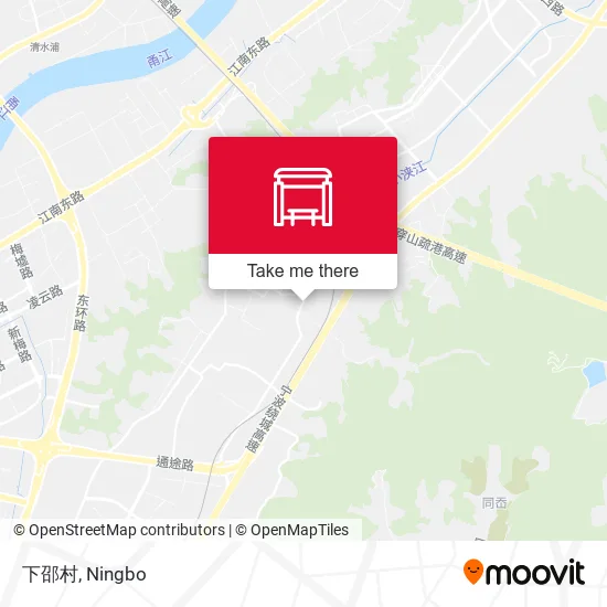 下邵村 map