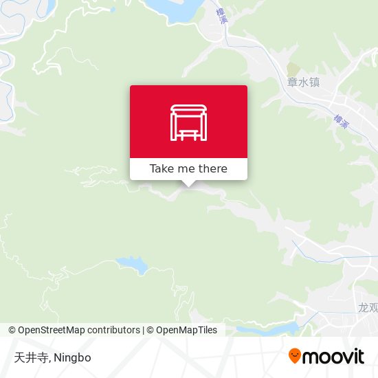 天井寺 map