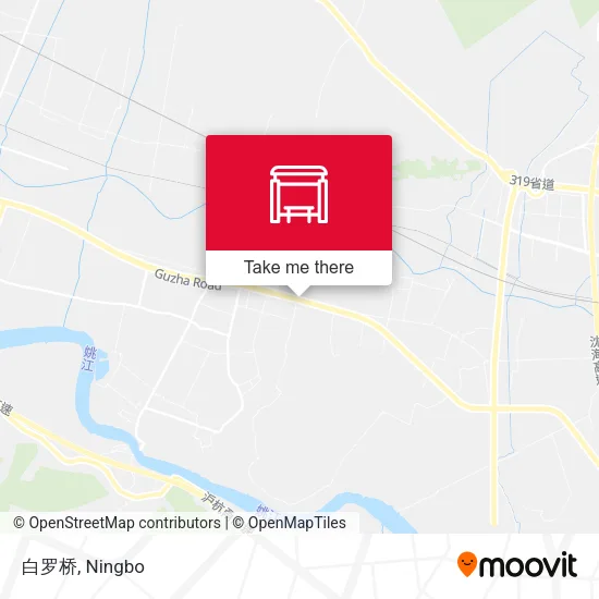 白罗桥 map