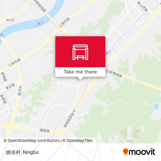 姚张村 map