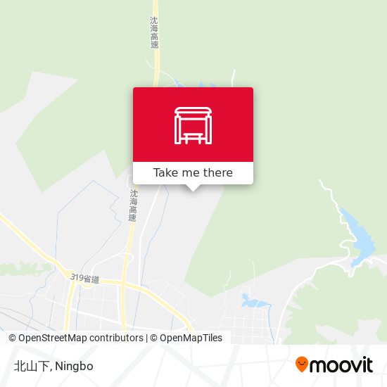 北山下 map