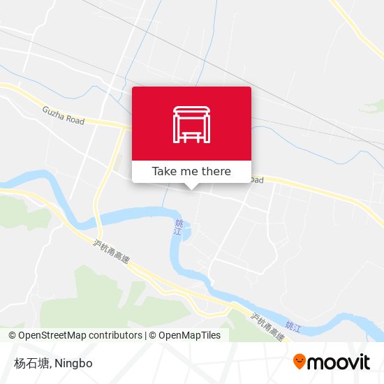 杨石塘 map