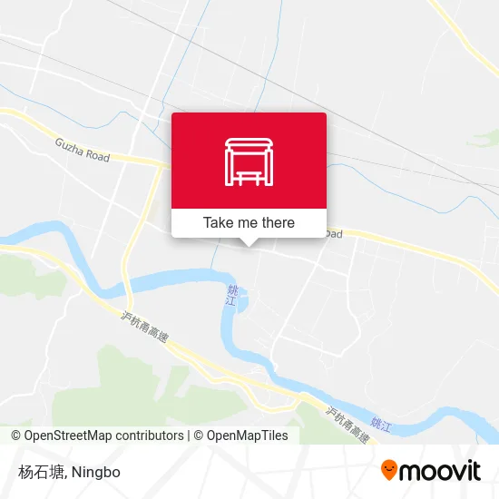 杨石塘 map
