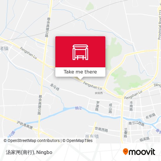汤家闸(南行) map