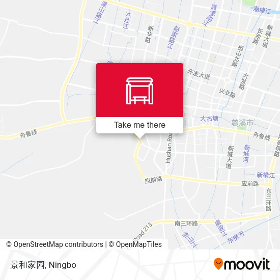 景和家园 map