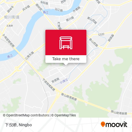 下倪桥 map