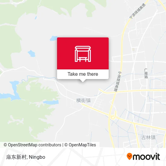 庙东新村 map