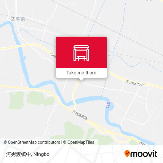 河姆渡镇中 map