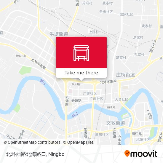 北环西路北海路口 map