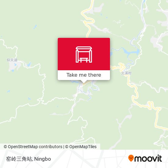 窑岭三角站 map