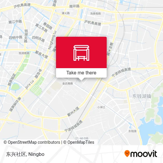 东兴社区 map