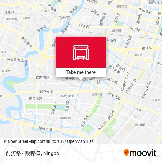 前河路四明路口 map