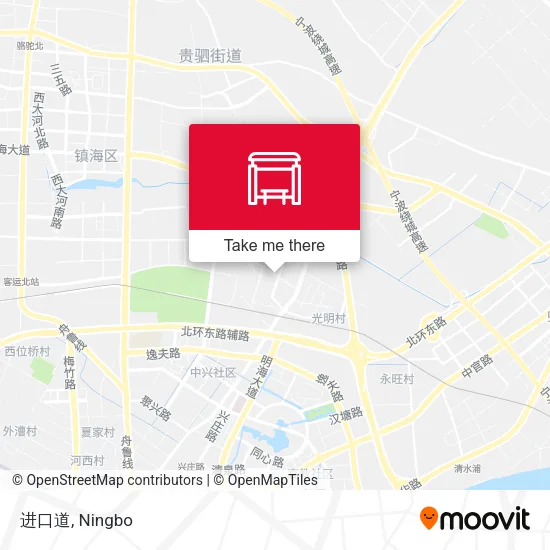 进口道 map