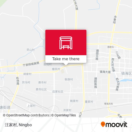 汪家村 map