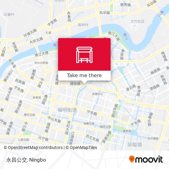 永昌公交 map