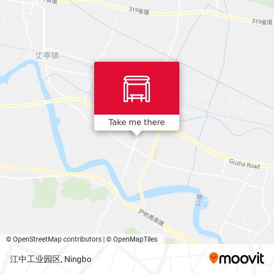 江中工业园区 map