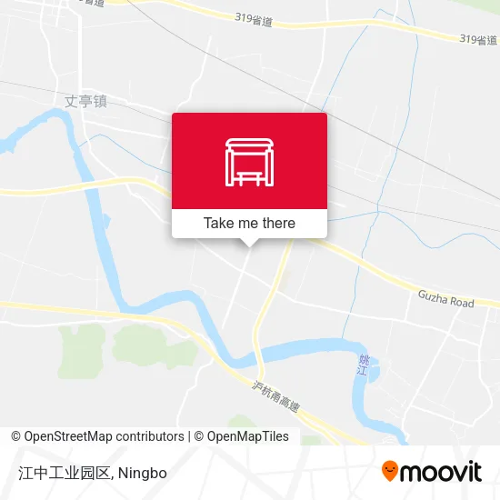 江中工业园区 map