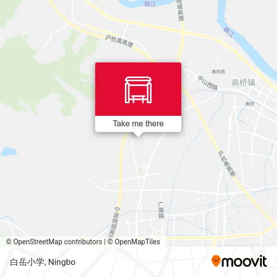 白岳小学 map