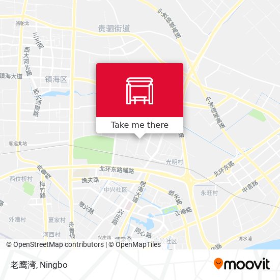 老鹰湾 map