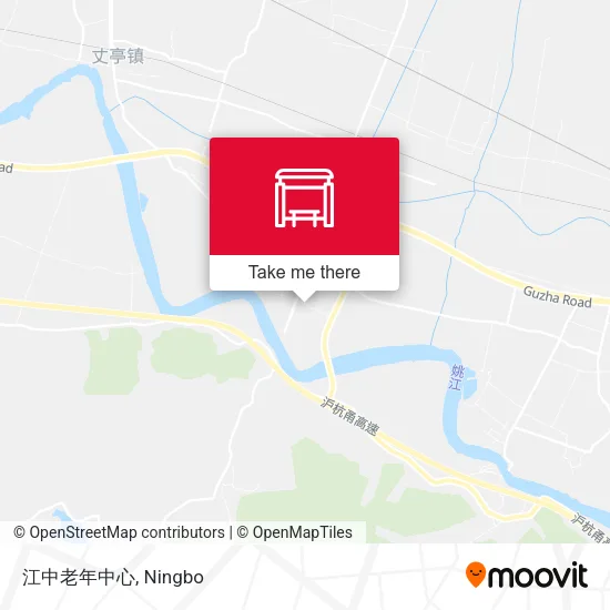 江中老年中心 map