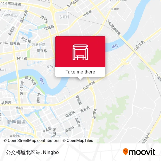 公交梅墟北区站 map