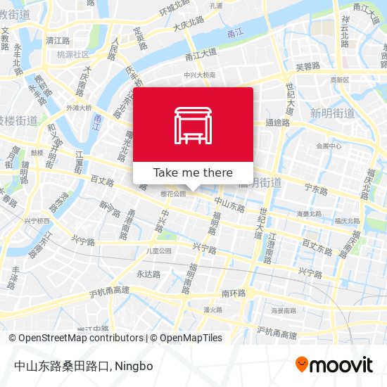 中山东路桑田路口 map