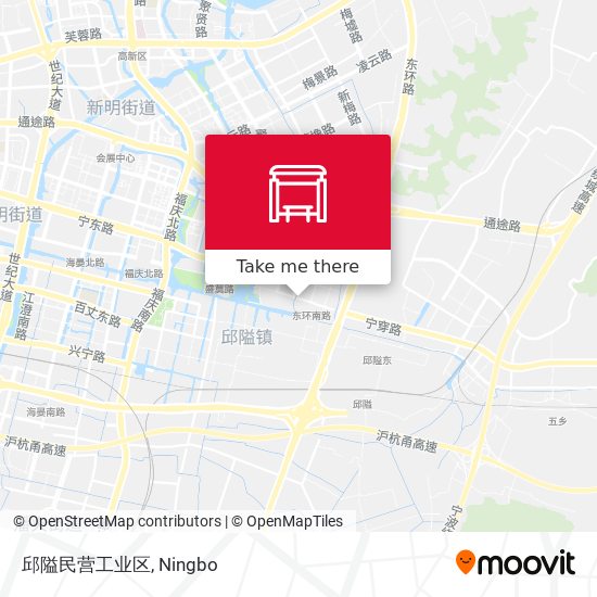 邱隘民营工业区 map
