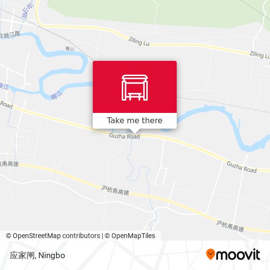 应家闸 map