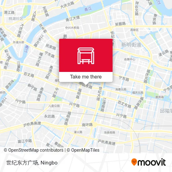 世纪东方广场 map