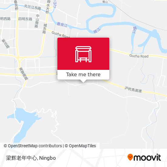 梁辉老年中心 map