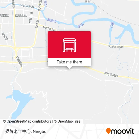 梁辉老年中心 map