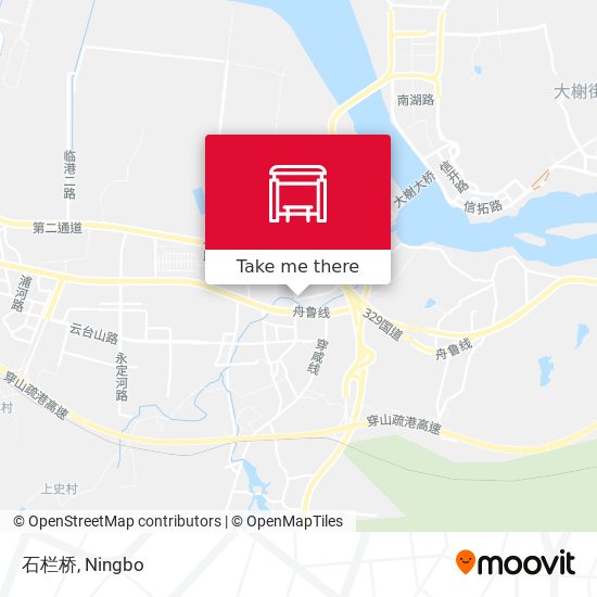 石栏桥 map