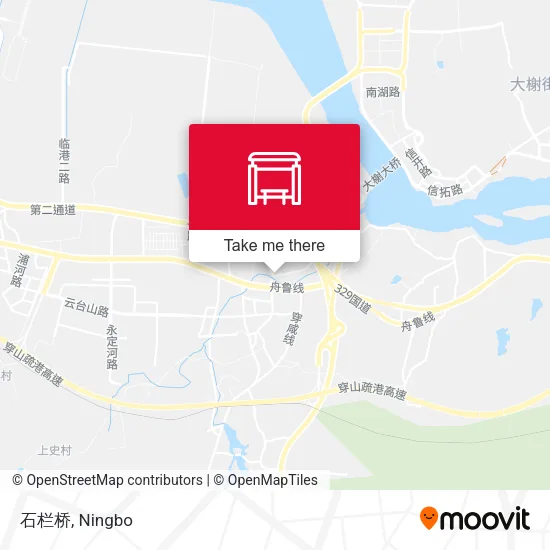 石栏桥 map