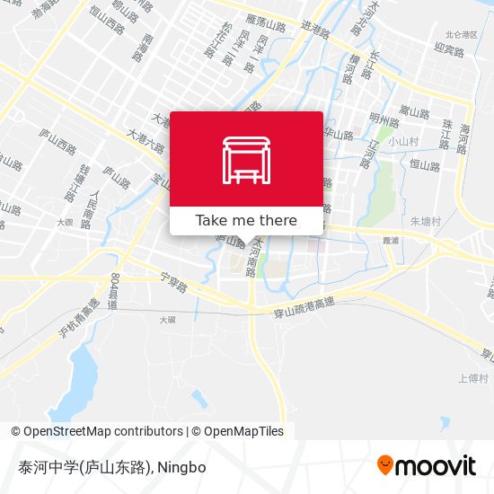 泰河中学(庐山东路) map