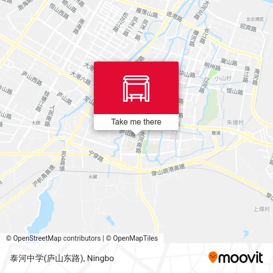 泰河中学(庐山东路) map