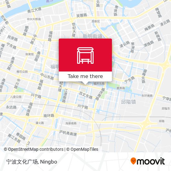 宁波文化广场 map