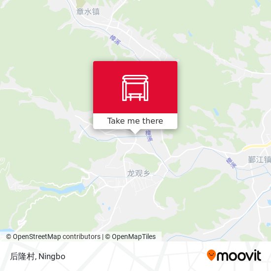 后隆村 map