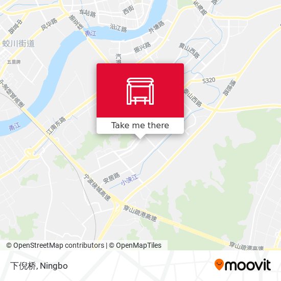 下倪桥 map