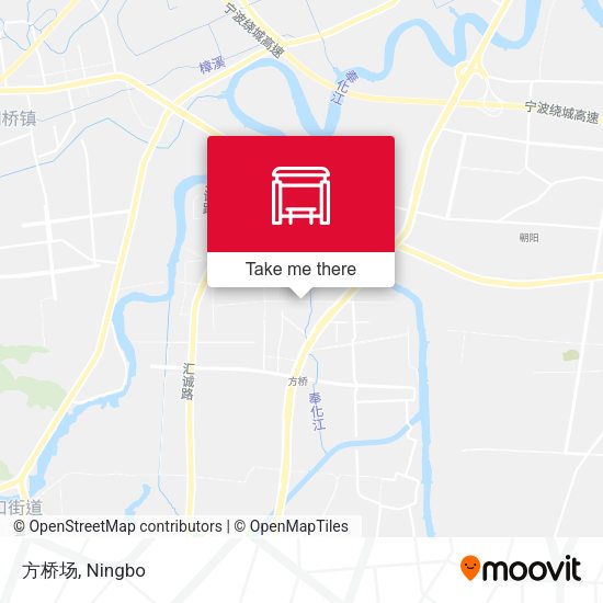 方桥场 map